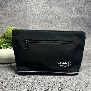 CHANEL Black Cosmetic Bag